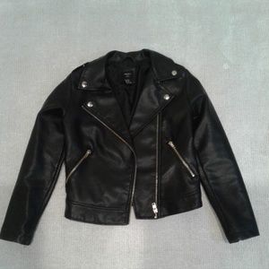 Like New Forever 21 Girls Motorcycle Jacket